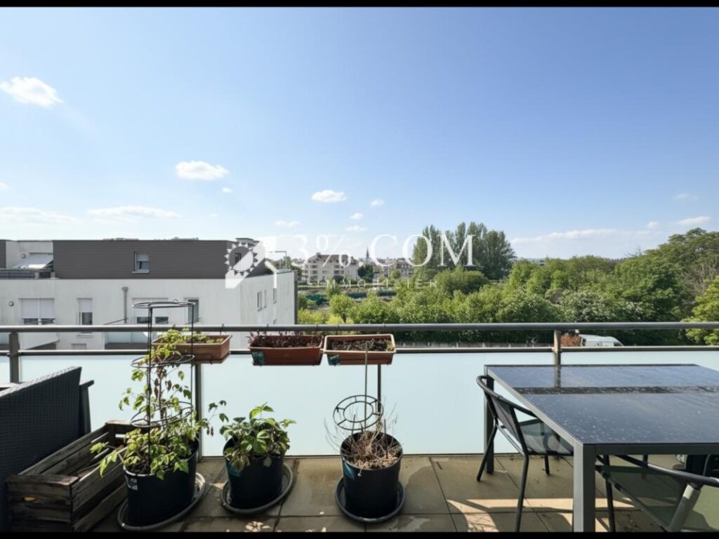 3%COM Bel appartement F3 coté canal – terrasse – garage – 3 pièces – 2 chambres – 60 m²