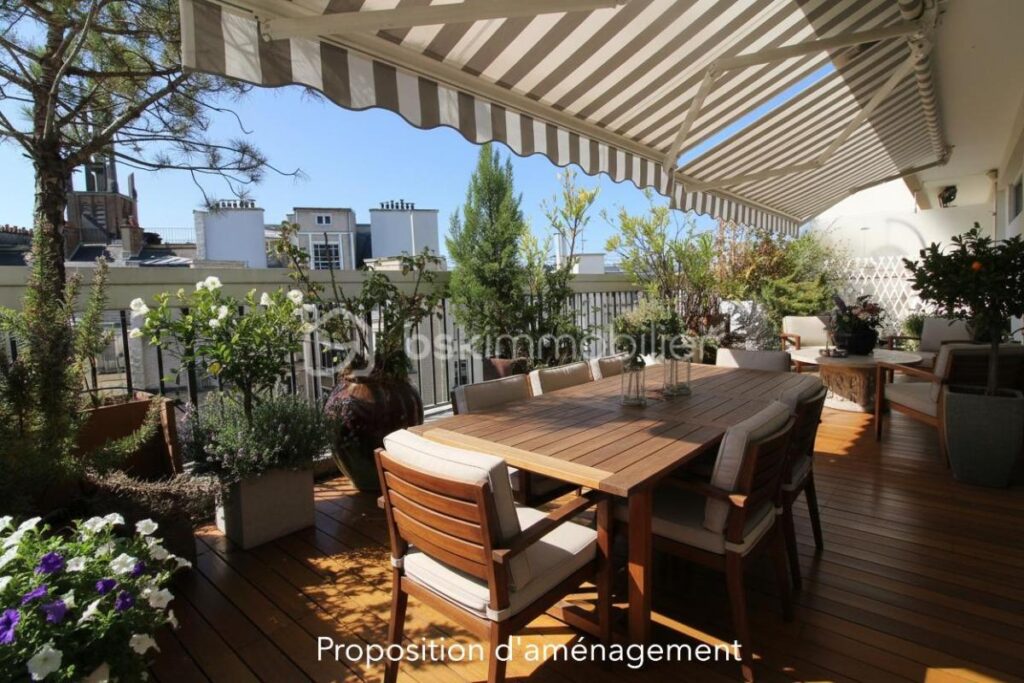 Appartement 3 pièces – 46 m² d&rsquo;espace extérieur – étage élevé – double exposition – 3 pièces – 2 chambres – 72 m²