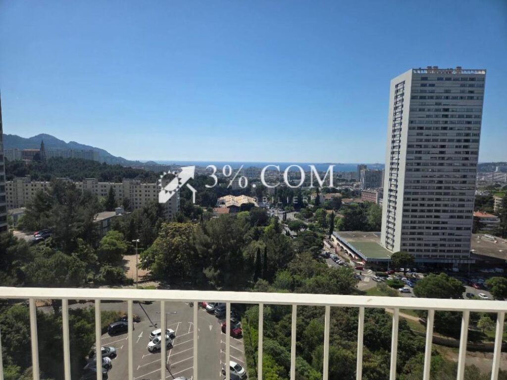 3%.COM MARSEILLE VOUS PROPOSE 13009 – LA ROUVIERE LOCATION D – 2 pièces – 1 chambre – 39 m²