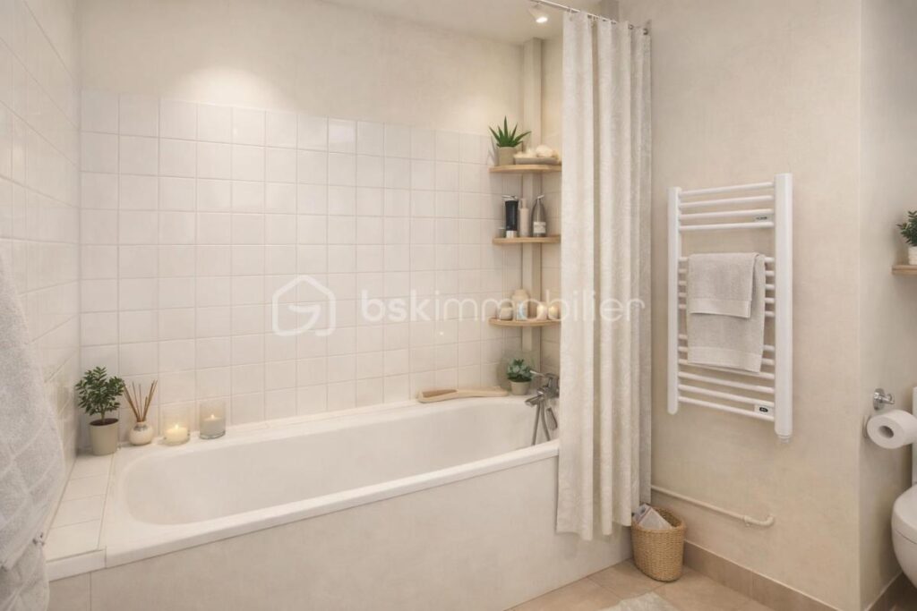 Paris 13ème – 2 pièces calme, lumineux sans vis à vis avec parking et cave – DPE : C – 2 pièces – 1 chambre – 42 m²