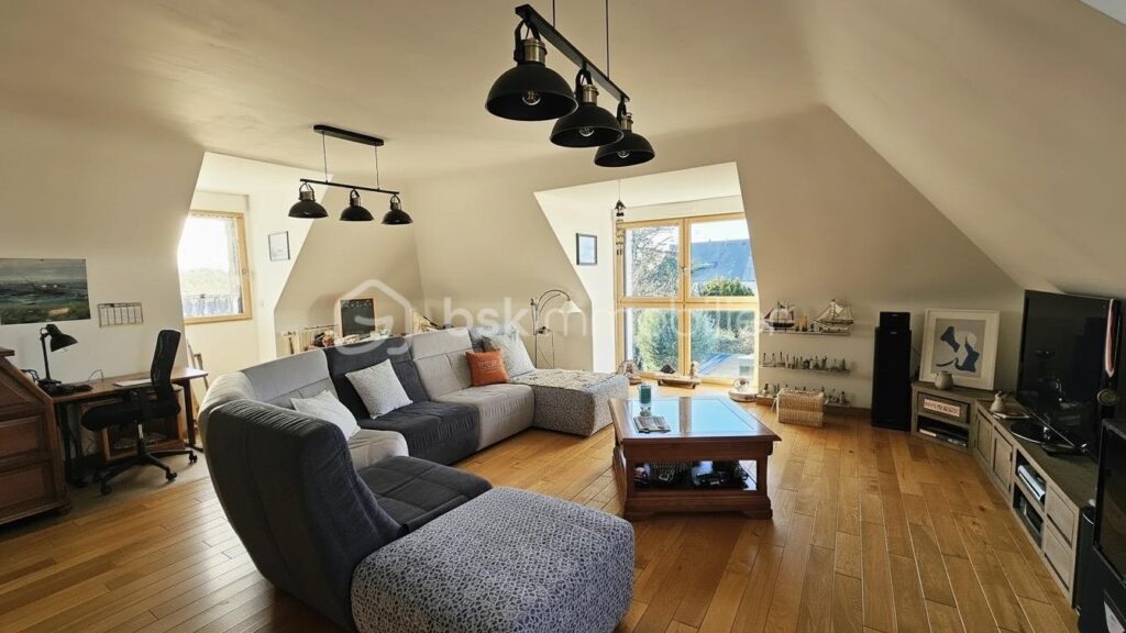 Maison d’Architecte Vue Mer – Équipée PMR – Plage 3 mn – 7 pièces – 4 chambres – 223 m²