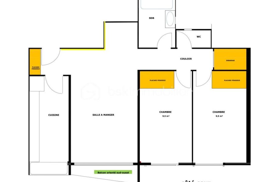 Appartement à vendre à Asnieres sur seine