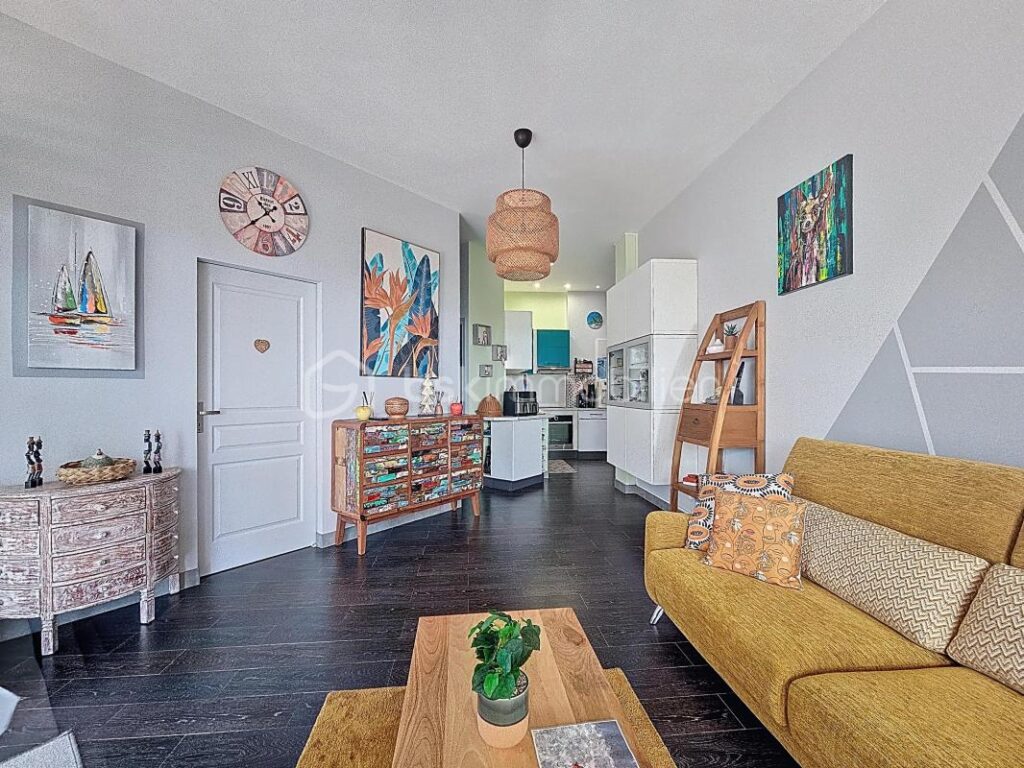 Anse des Rochers T3 59 m2 avec terrasse vue mer – 3 pièces – 2 chambres – 59 m²