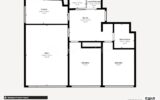 Appartement lumineux de 61m² – 3 pièces – 2 chambres – 60 m²