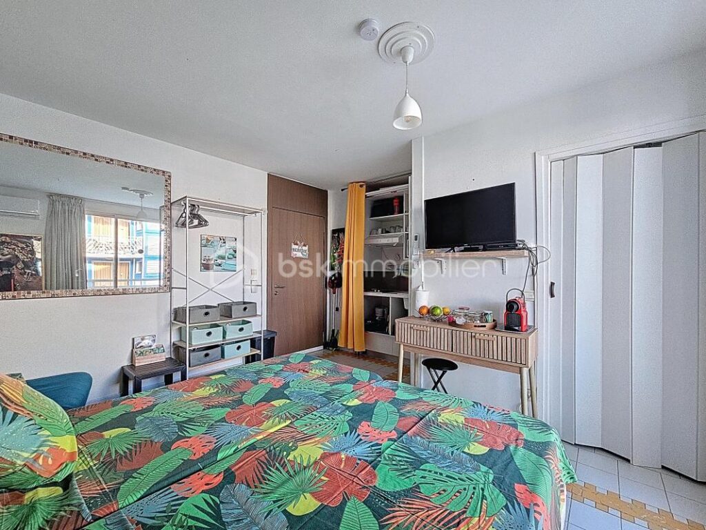 Studio résidence village vacances plage et piscine – 1 pièce – 1 chambre – 19 m²