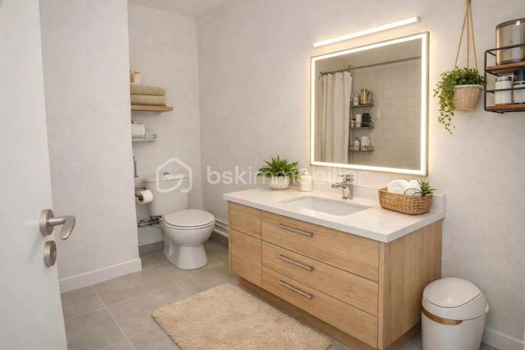 Paris 13ème – 2 pièces calme, lumineux sans vis à vis avec parking et cave – DPE : C – 2 pièces – 1 chambre – 42 m²