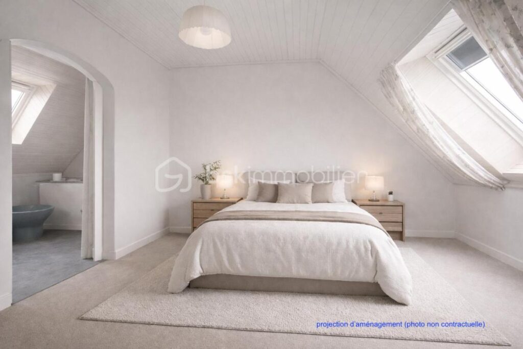 VENTE INTERACTIVE – MAISON À 150 M DE LA MER – MELON – 5 pièces – 3 chambres – 70 m²