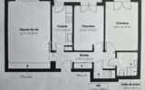 À VENDRE – Appartement 3 pièces avec balcon, parking et cave – Résidence sécurisée avec services – 3 pièces – 2 chambres – 67 m²