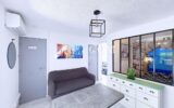 Charmant pavillon 4 pièces de 32.5 m2 avec terrasse de 32 m2 – 4 pièces – 2 chambres – 32 m²