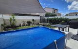 A VENDRE VILLA DEUX FACES TRAVERSANTE DE 94M² SUR TERRAIN DE 214M² A LATOUR BAS ELNE – TROIS CHAMBRES – DEUX PIECES D EAU – DEUX TOILETTES – GARAGE TRAVERSANT – 5 pièces – 3 chambres – 87 m²