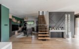 MAISON MODERNE QUASI AUTONOME AVEC PIECE DE VIE 80m2 – 5 pièces – 3 chambres – 163 m²