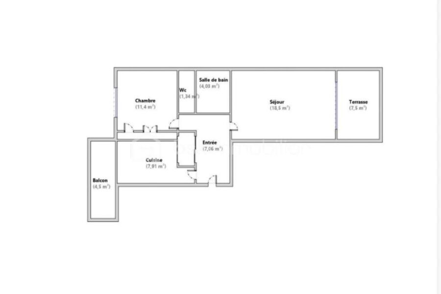 Appartement à vendre à Vence