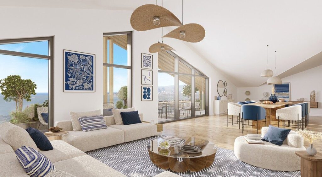 SUPERBE T4 EN ROOF TOP dans résidence avec PISCINE – 4 pièces – 3 chambres – 163.00 m²
