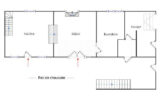 Grande maison familiale proche de Bourgoin – 11 pièces – 8 chambres – 247.00 m²