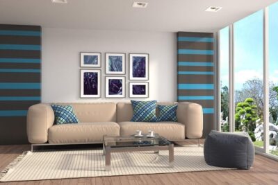 T3 58 m² en dernier étage – 3 pièces – 2 chambres – 57.69 m²