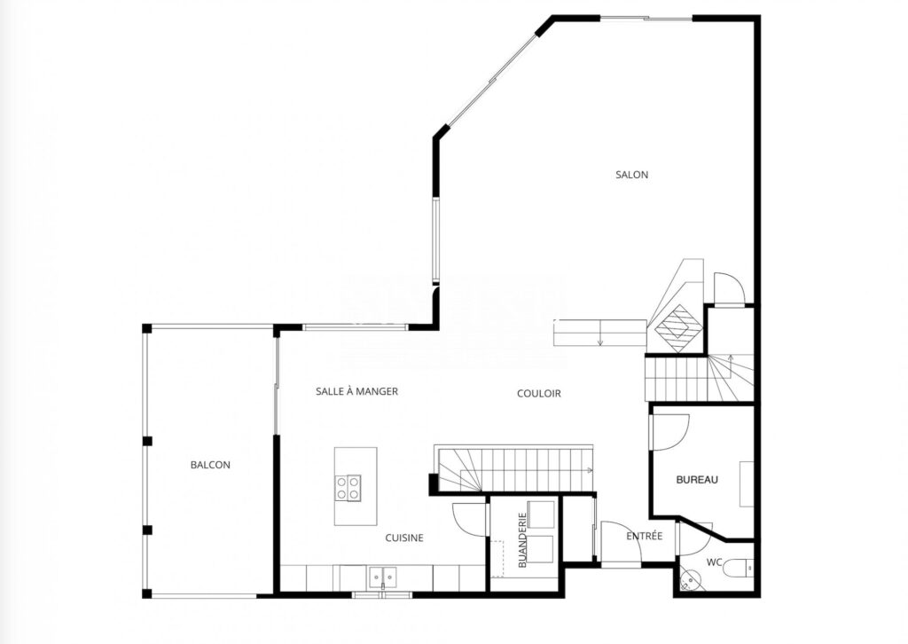 VUE INCROYABLE POUR CETTE MAISON LUMINEUSE – 8 pièces – 5 chambres – 235.00 m²