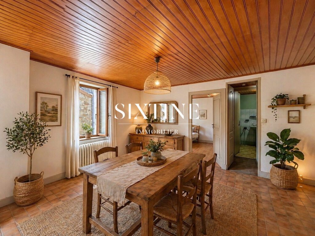 Maison à rénover avec grenier + grande cave  opportunité r – 3 pièces – 1 chambre – 60.58 m²
