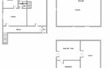 Maison à rénover avec grenier + grande cave  opportunité r – 3 pièces – 1 chambre – 60.58 m²
