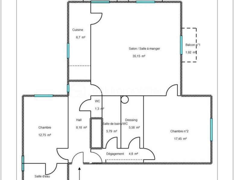 Appartement à vendre à Grasse