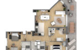 T4 Standing terrasse et box – 4 pièces – 3 chambres – 99 m²