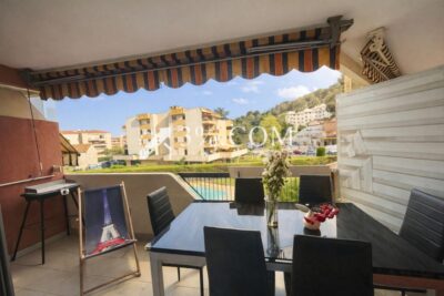 3 pièces traversant avec terrasses, piscine, parking privati – 3 pièces – 2 chambres – 67 m²