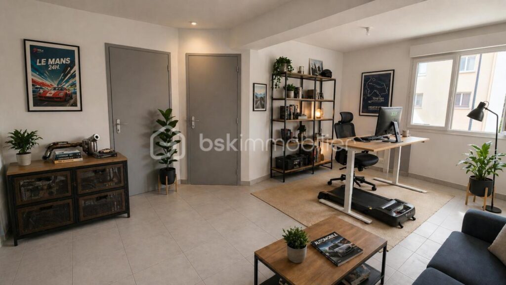 A VENDRE APPARTEMENT T2 CABINE DE 44M² A SAINT CYPRIEN – COTE VILLAGE – EN IMPASSE – TERRASSE – PARKIG PRIVE – LIBRE DE TOUTE OCCUPATION – VUE DEGAGEE – 2 pièces – 1 chambre – 44 m²