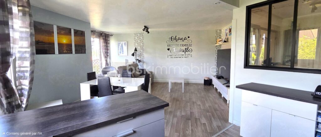 Magnifique Duplex F4 Baigné de Lumière, Dernier Étage avec Balcon – 4 pièces – 3 chambres – 102 m²