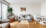 Appartement lumineux de 61m² – 3 pièces – 2 chambres – 60 m²