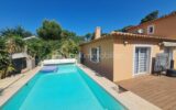 CARQUEIRANNE: VILLA T6 DE 130 M2 AVEC PISCINE VUE MER – 6 pièces – 4 chambres – 130 m²