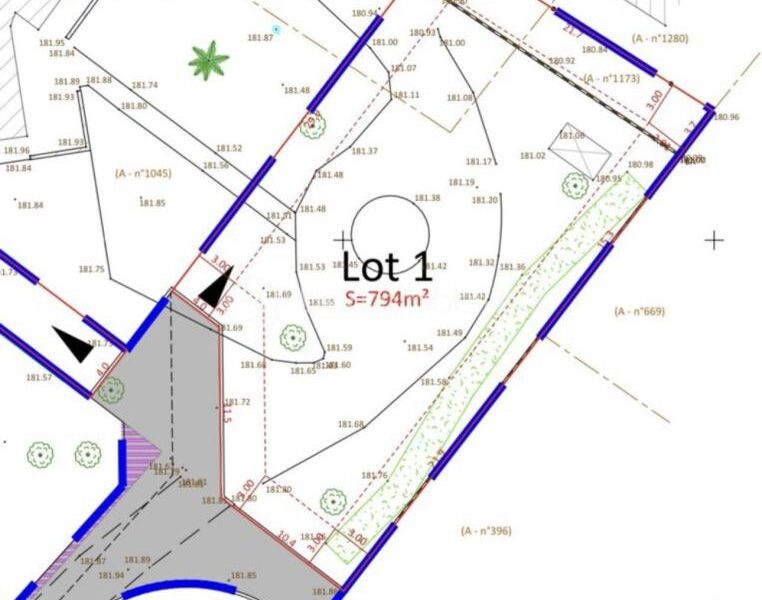 Terrain à vendre à Montaigut sur save