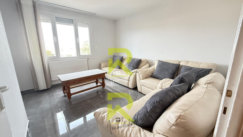 AGDE – Superbe T3 de 59m2  avec terrasses, vue imprenable et – 4 pièces – 2 chambres – 59.03 m²