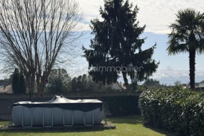 Maison de 106 m2 à rafraîchir de l’intérieur avec beaucoup d’atouts et en prime une belle vue sur les Pyrénées – 7 pièces – 4 chambres – 106 m²