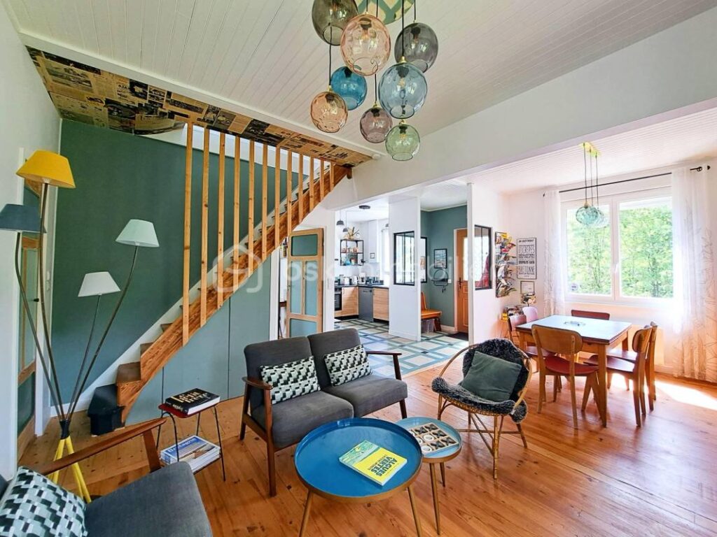 La Maison Sixties – 4 pièces – 3 chambres – 73 m²