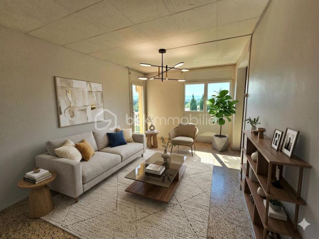 🔥 DERNIER ÉTAGE – 69 m² – 3 CHAMBRES – 2 BALCONS – VUE ÉTANG – 121 000 € 🔥 – 4 pièces – 3 chambres – 69 m²