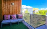 Grenoble 38100 – Appartement T4 meublé avec terrasse, cave et garage possible en sus – 4 pièces – 3 chambres – 75 m²