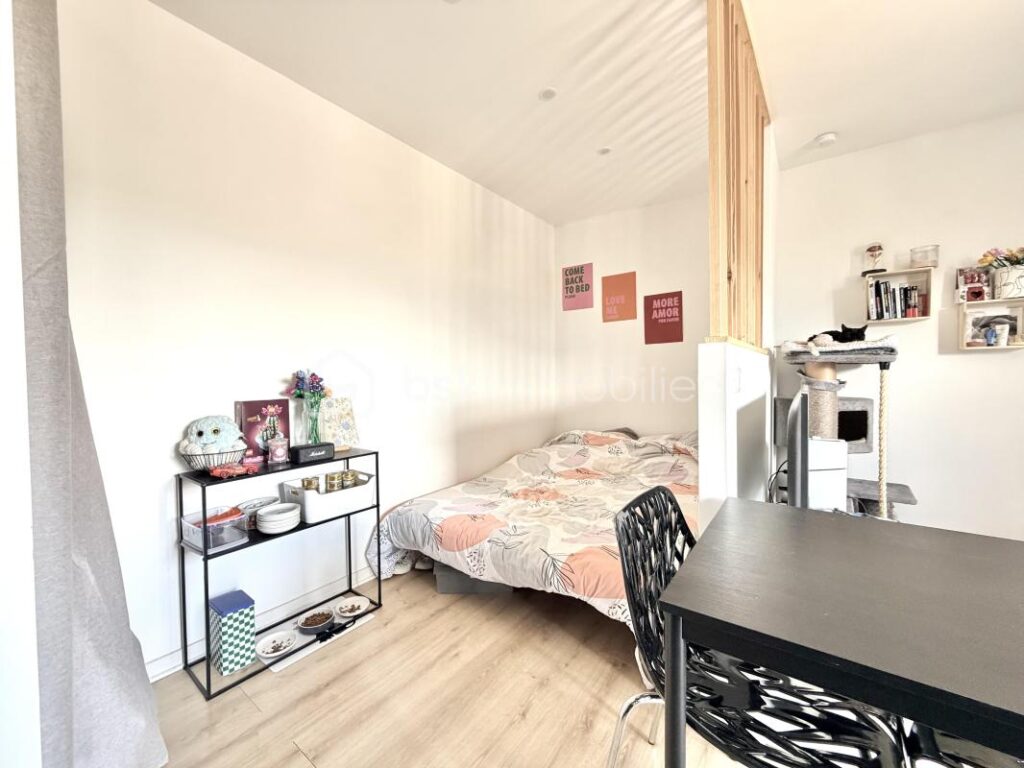 Studio avec cave et 2 places de stationnement entièrement rénové à Saint-Martin-Bellevue – 1 pièce – NR chambres – 24 m²