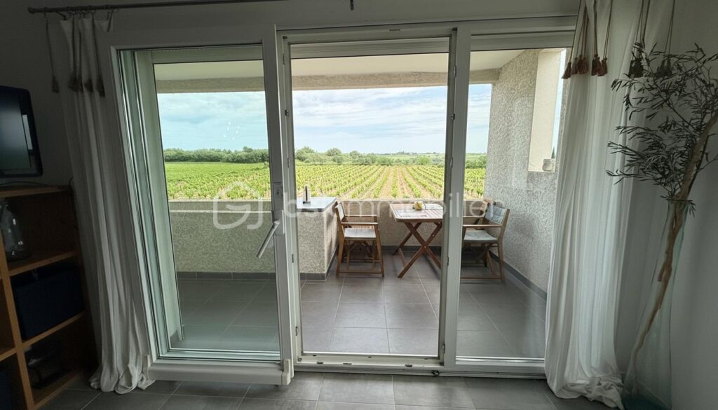 T3 de 60 m2 à 10 minutes de PEZENAS – 3 pièces – 2 chambres – 60 m²