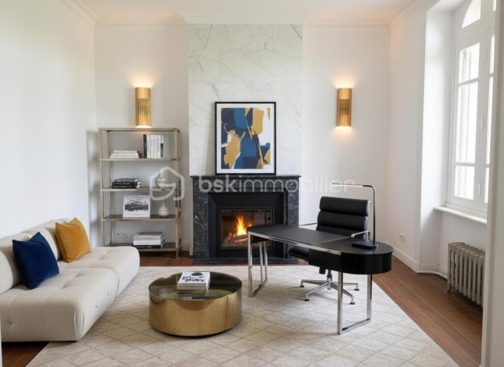 BINIC – DEMEURE D’EXCEPTION AVEC VUE MER, AU CŒUR D’UN PARC PRIVÉ – 11 pièces – 7 chambres – 250 m²