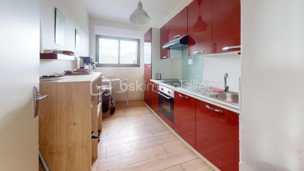 Appartement lumineux de 61m² – 3 pièces – 2 chambres – 60 m²