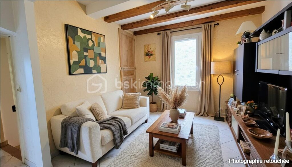 A VENDRE MIREVAL VENTE MAISON DE VILLAGE T3 62m2 PROCHE MONTPELLIER ET PLAGES – 3 pièces – 2 chambres – 62 m²