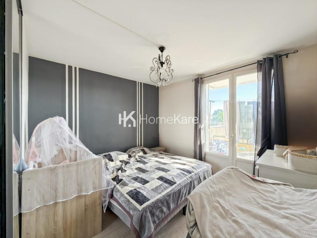T3 avec double balcons centre-ville – 3 pièces – 2 chambres – 55 m²