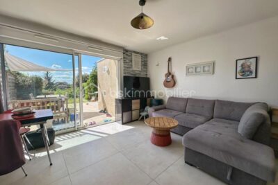 T2 avec jardin et terrasse – Vue dégagée & soleil couchant – Villaz – 2 pièces – 1 chambre – 46 m²