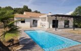 LOCATION – Villa Lascours 135m² sur 2200m² de terrain avec piscine et garage – 4 pièces – 3 chambres – 135 m²