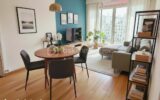 3 pièces lumineux au dernier étage avec vue dégagée et balcon – 3 pièces – 2 chambres – 52 m²
