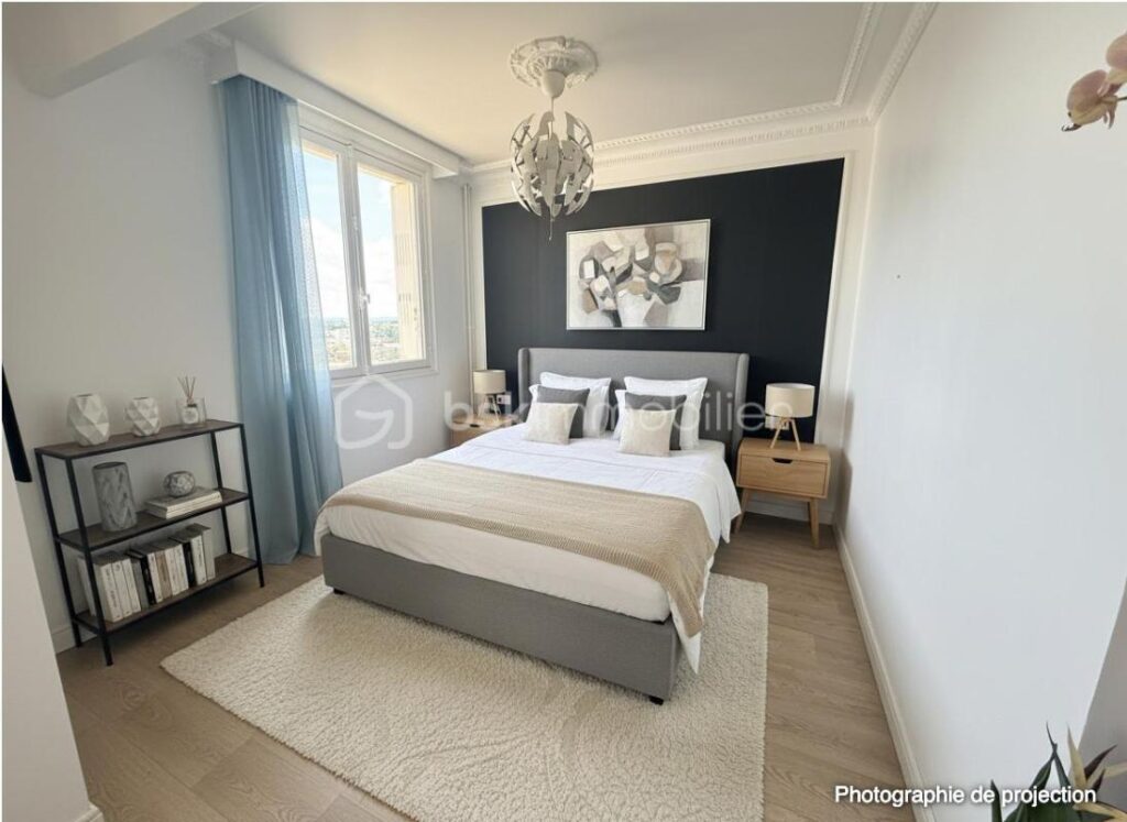 ✨ Vue imprenable – 8ème étage – Fort potentiel à deux pas de Rennes ✨ – 4 pièces – 3 chambres – 65 m²
