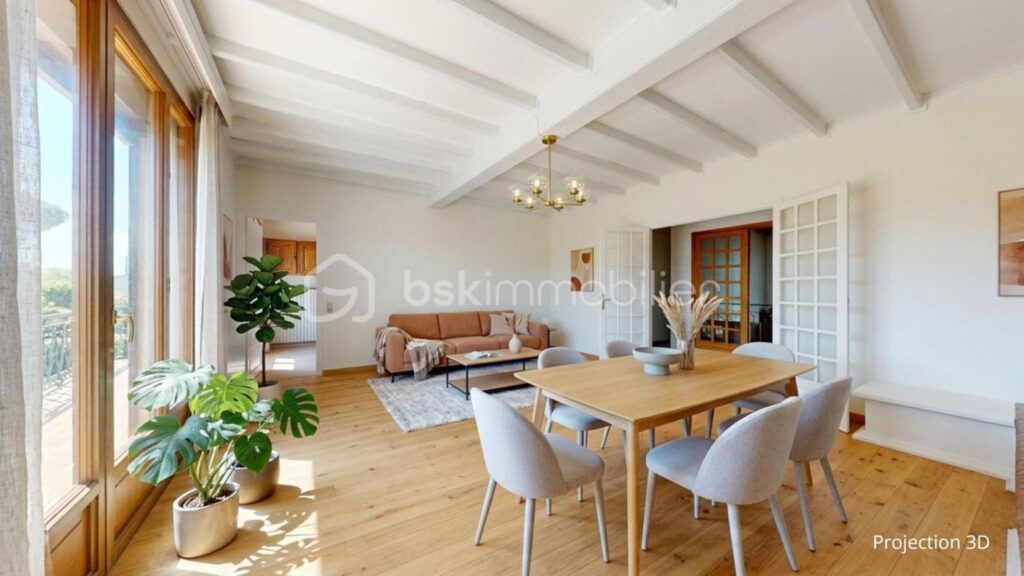Grande maison divisée en deux logements ou logement + activité pro – 7 pièces – 6 chambres – 187 m²