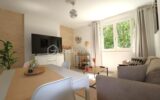AGREABLE APPARTEMENT LUMINEUX ET TRAVERSANT ( 3 piéces 50 m² ) avec 2 chambres et cave – 3 pièces – 2 chambres – 49 m²