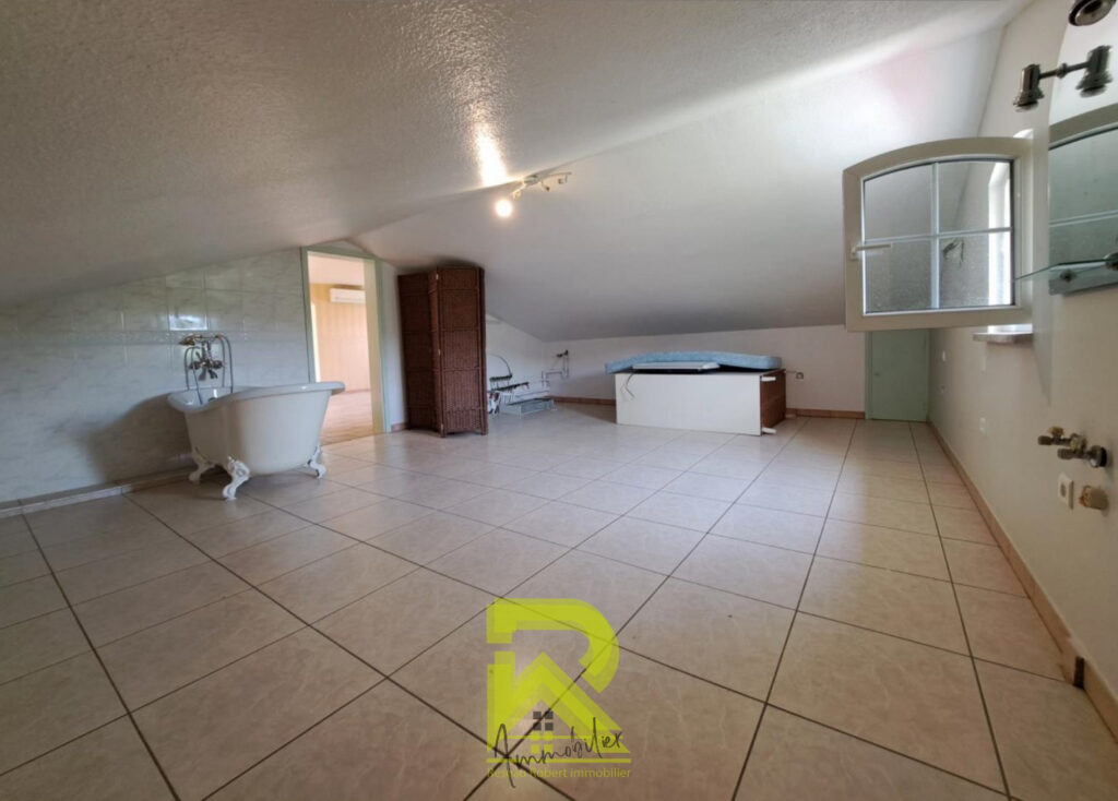 Charmante Maison + 4 appartements +1 terrain viabilisé à RIB – 14 pièces – 8 chambres – 350 m²