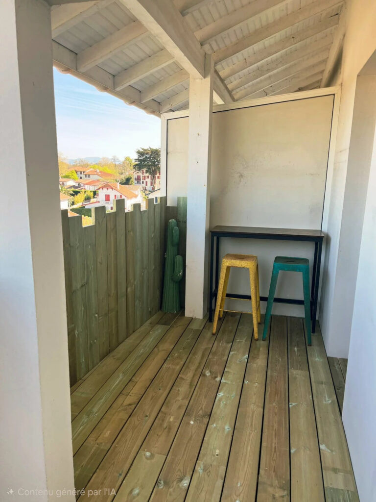 Biarritz – Charmant T3, lumineux, cosy et charme assuré – 3 pièces – 2 chambres – 53.28 m²