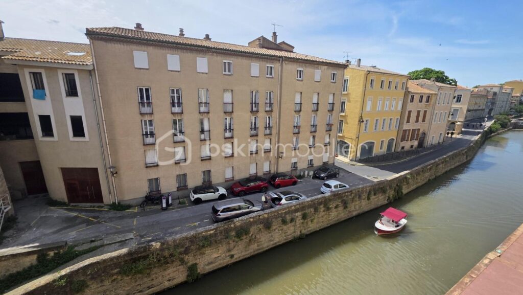 EXCLUSIF – Charmant 2 pièces en plein coeur de ville, lumineux, calme, vue canal, proche de tout ! – Narbonne (11) – 2 pièces – 1 chambre – 38 m²